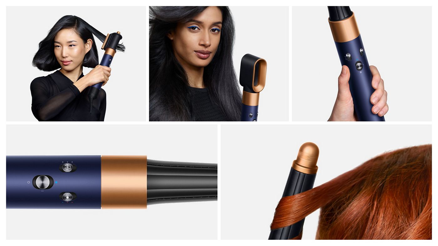 Détails du Dyson Airwrap i.d. et de ses accessoires